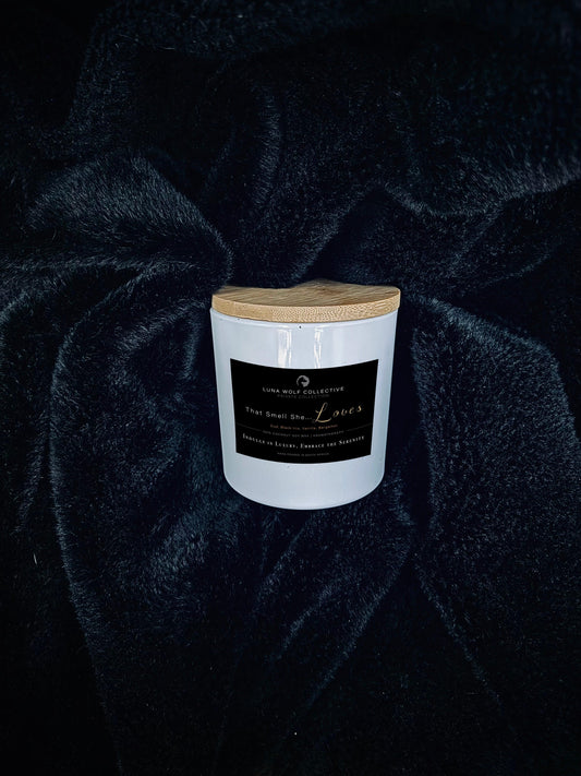 Luxury "That Smell She Loves" Candle - Luna Wolf Collective