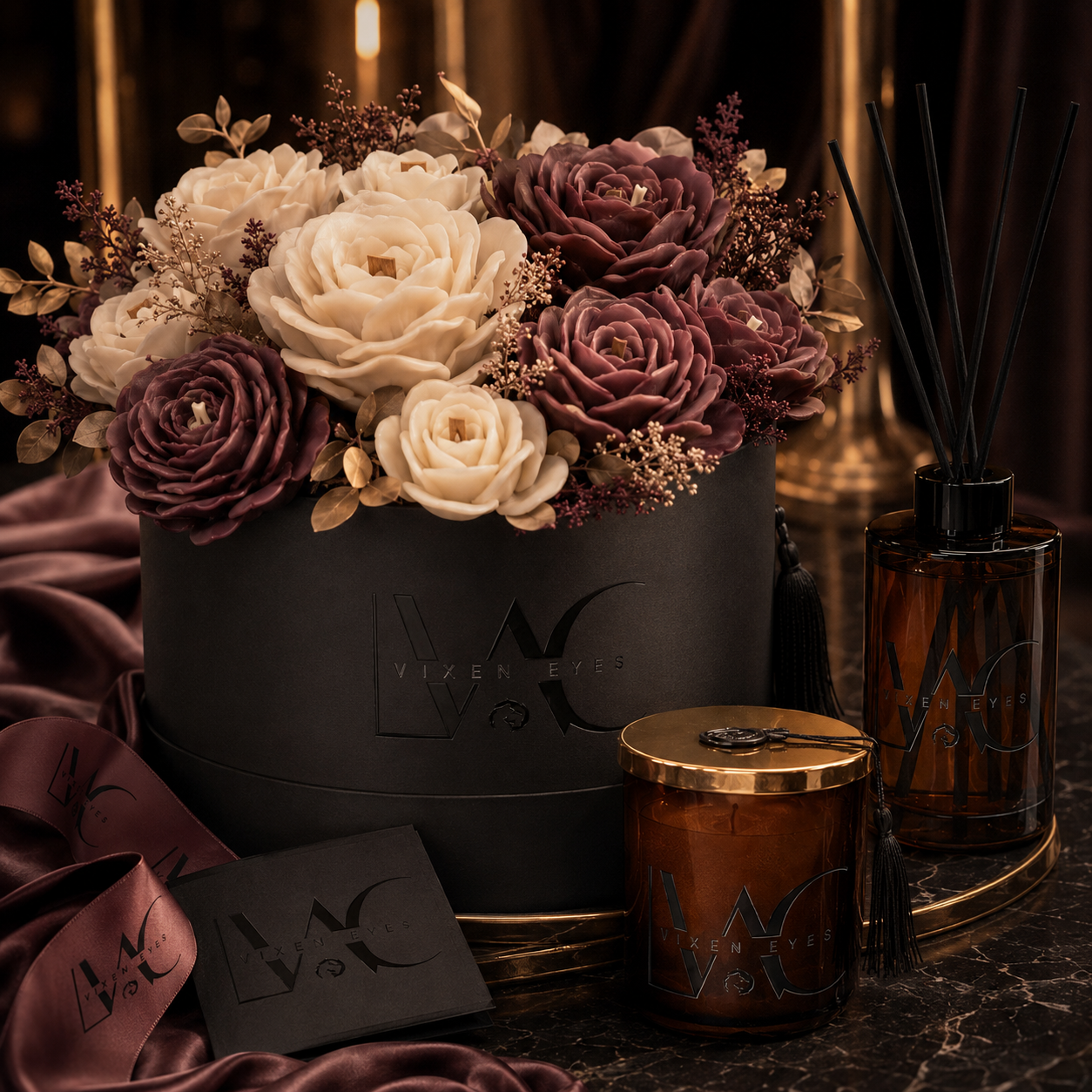 Candle Bouquet - Vixen Eyes